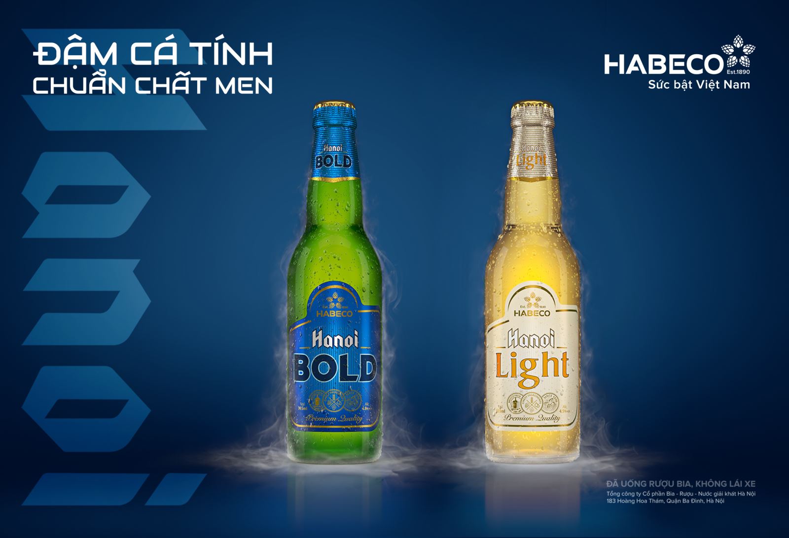 HABECO ra mắt Hanoi Bold và Hanoi Light dành cho giới trẻ
