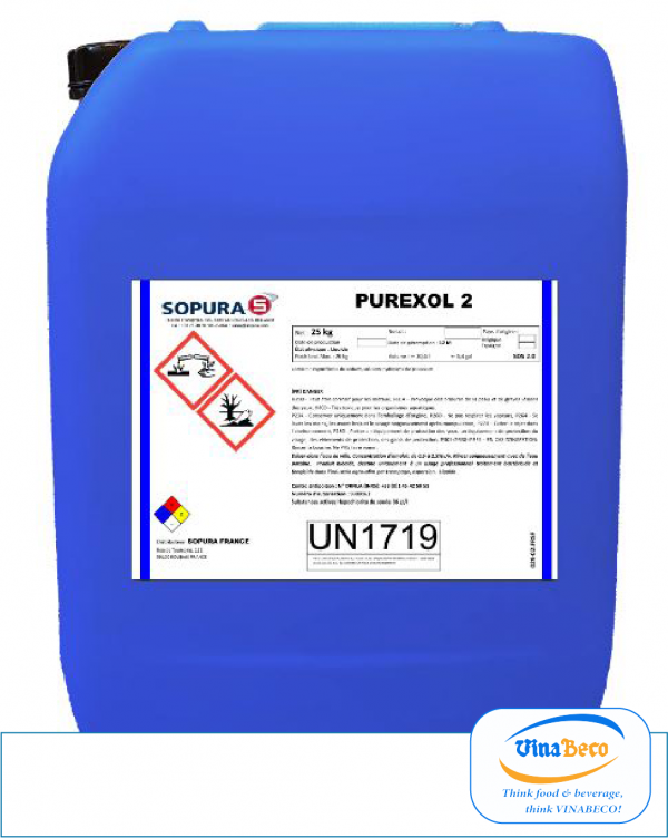 Hóa chất Tank lên men Purexol 2 VN