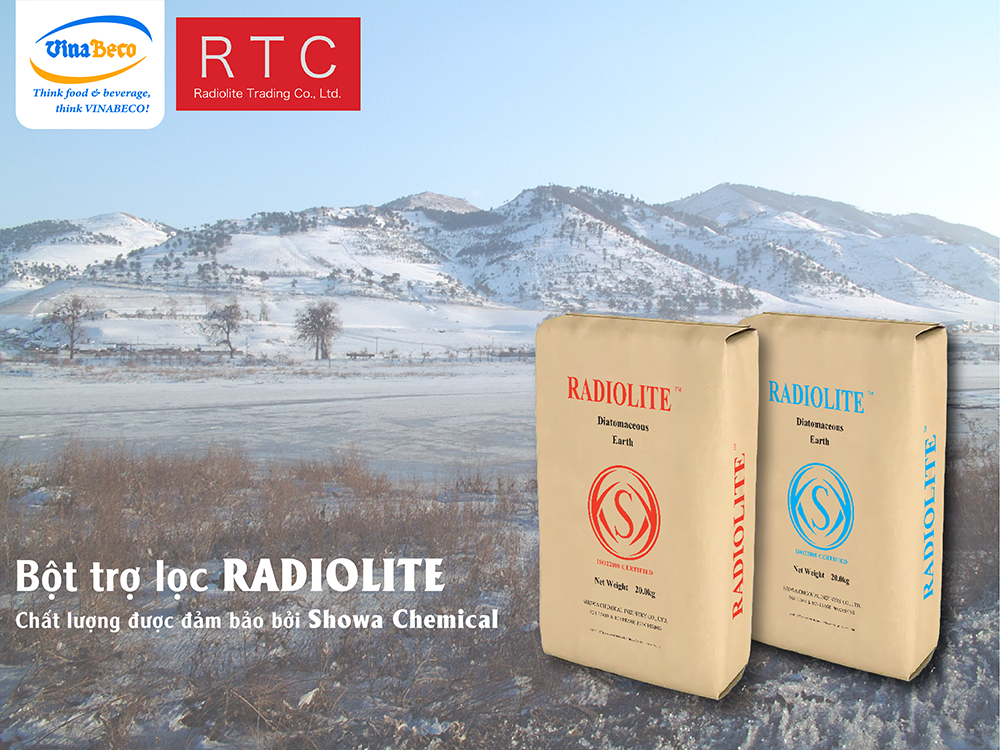 Chất lượng bột trợ lọc Radiolite